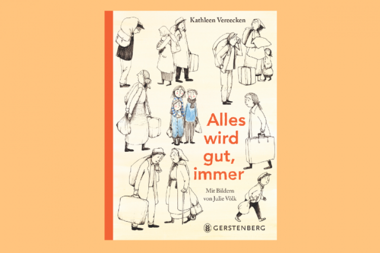 Das illustrierte Buchcover "Alles wird gut" aus dem Gerstenberg Verlag