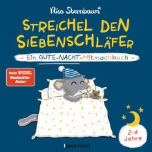 Cover: Streichel den Siebenschläfer - Ein Gute-Nacht-Mitmachbuch. Für Kinder ab 2 Jahren